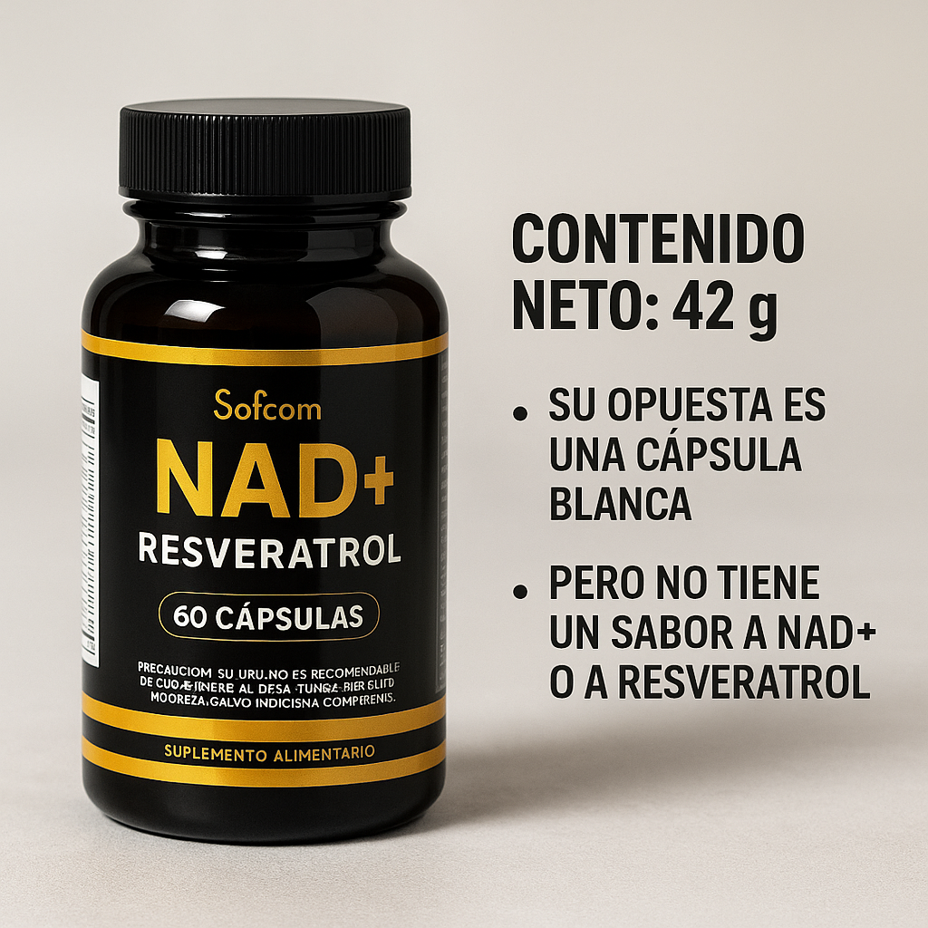 Resveratol Nad+ Satoomi - 60 Capsulas