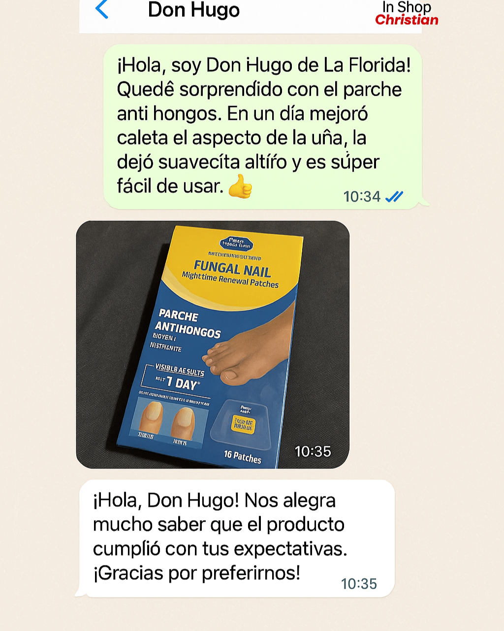 Olvidate de los Hongos en tus pies 🍄🟫👣 - Pack de Parches Anti Hongos