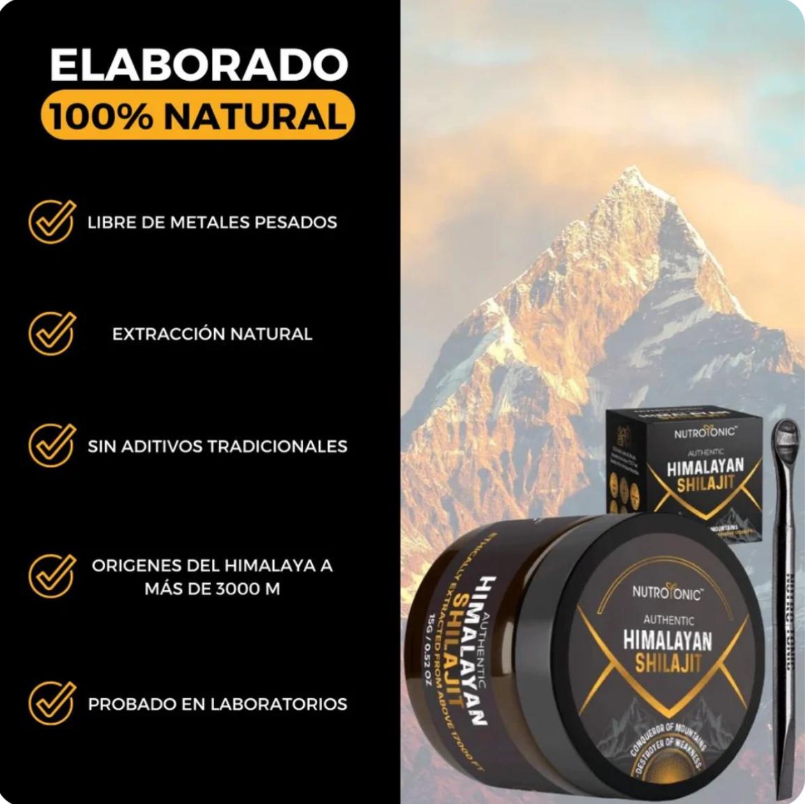 Deseo Sexual al 100% Energía al 100% Vida al 100% | Shilajit del Himalaya ⚡