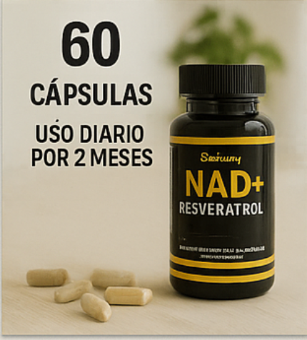 Resveratol Nad+ Satoomi - 60 Capsulas
