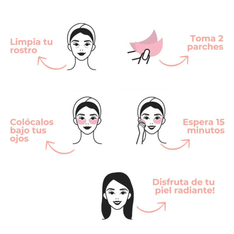Parches para Reducir Ojeras en Minutos 🌿💛