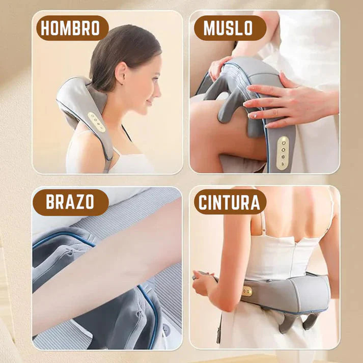 Masajeador Eléctronico de Cuello 🔥 Antiestrés PRO💆♂️💆🏻♀️