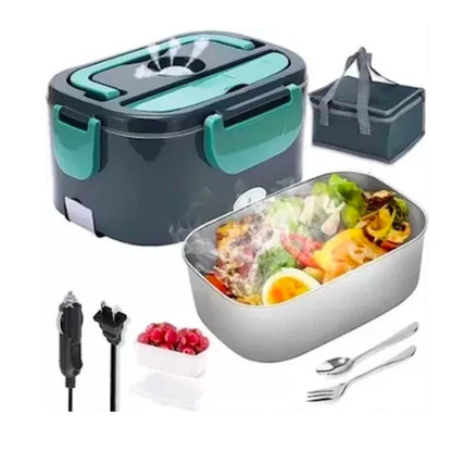 ¡No más comida fría: descubre la lonchera eléctrica portátil!