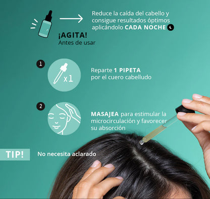 Serum 5 Potencias | Fortalece tu cabello y acelera su crecimiento