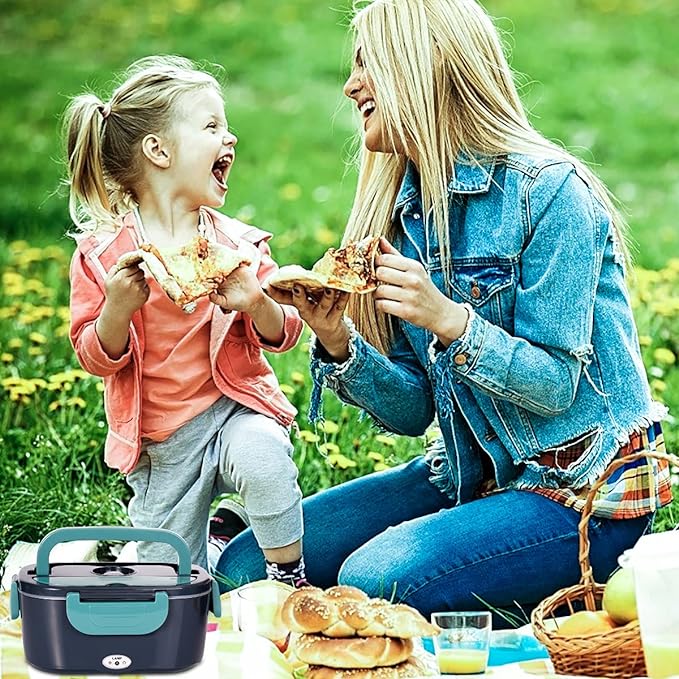 ¡No más comida fría: descubre la lonchera eléctrica portátil!