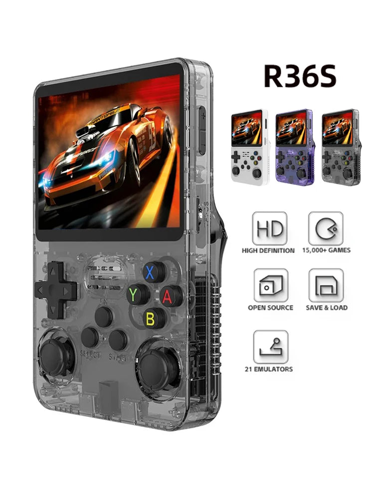 Consola de Videojuegos ¡¡¡BOYHOM R36S!!! Portátil Retro