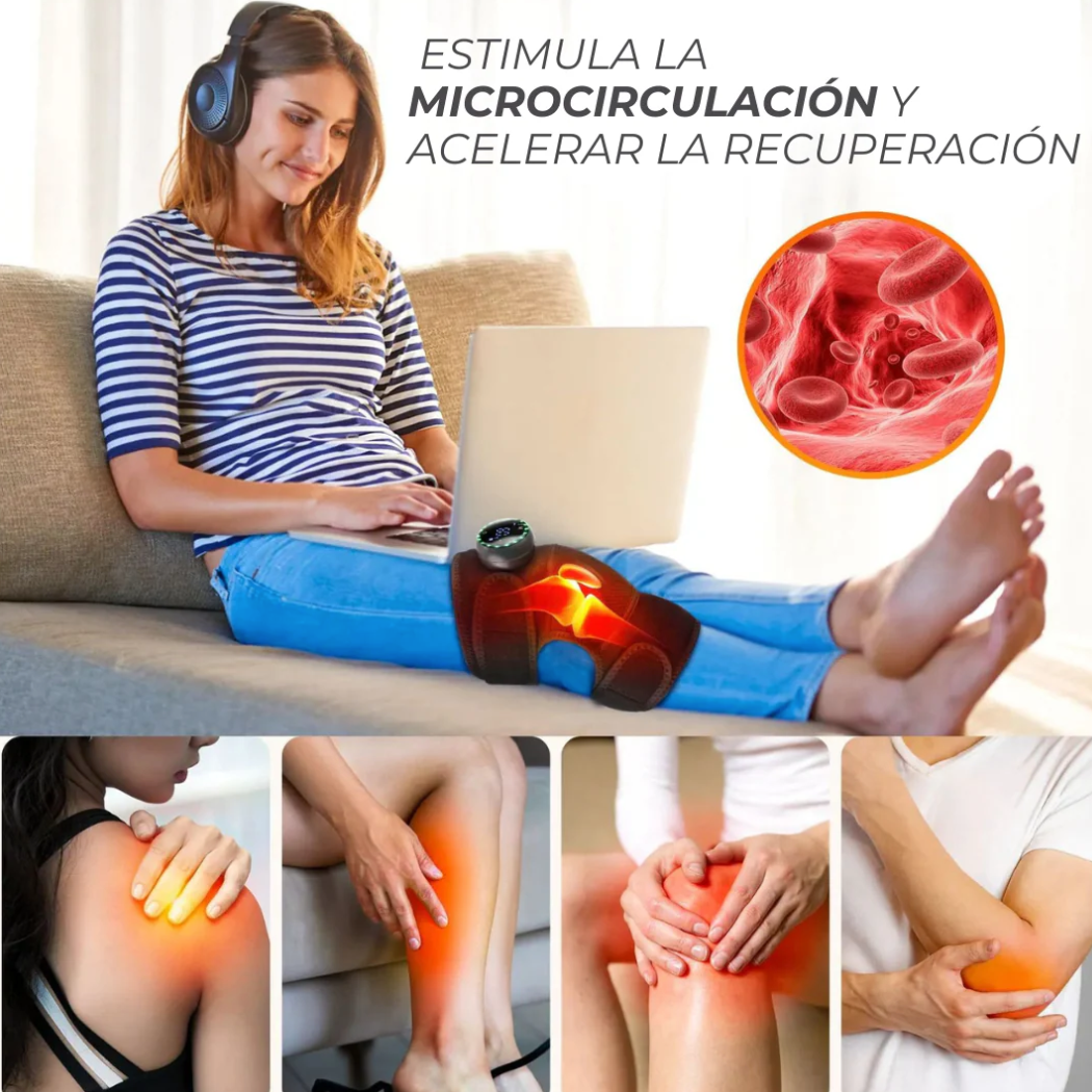 🔥 MasajeadorTérmico® 3 en 1 – Alivio y calor inmediato en casa