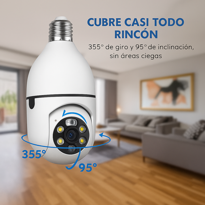 Ampolleta Vision360 - Camara con conexión de ampolleta