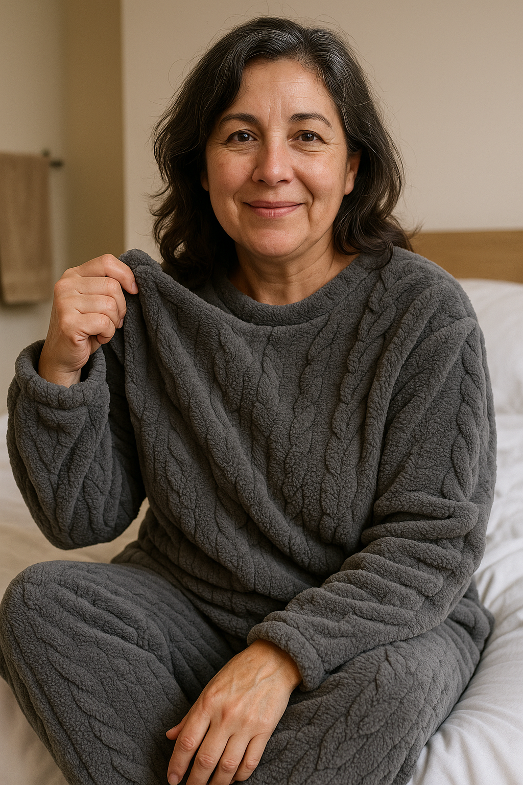 ❄️ PolarSet™ – Pijama de Polar Completo para Hogar y Teletrabajo
