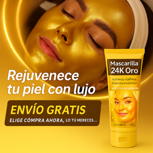 Mascarilla Premium 24K – Caviar y Oro (Pack 2x1)