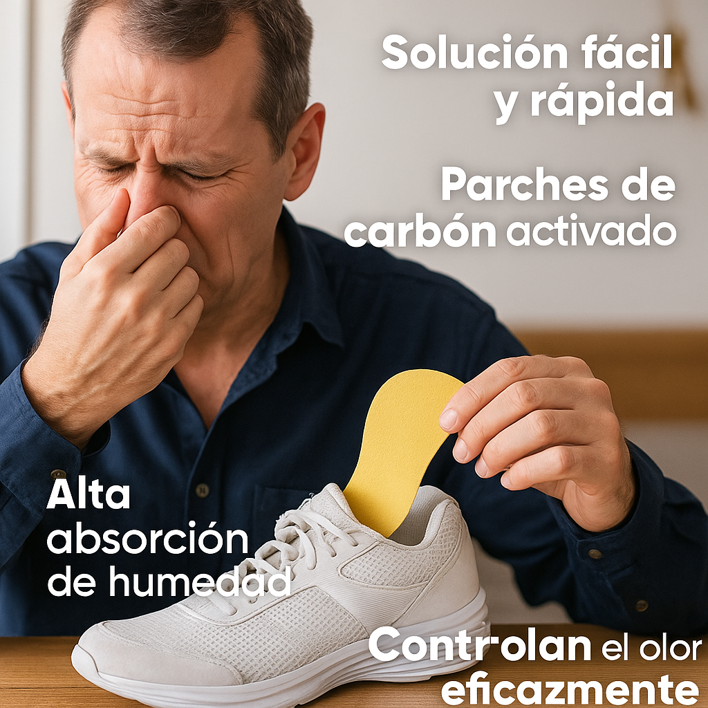 Adios Olor a Queso 🧀 - Parche Anti Olores de Pies 👣