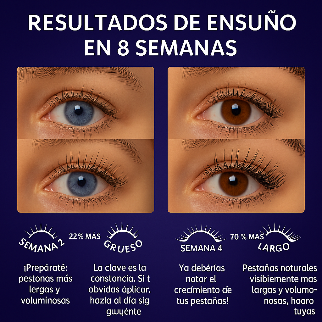 Eyelash™ serum 2X1🎁 Alargador y engrosador de pestañas