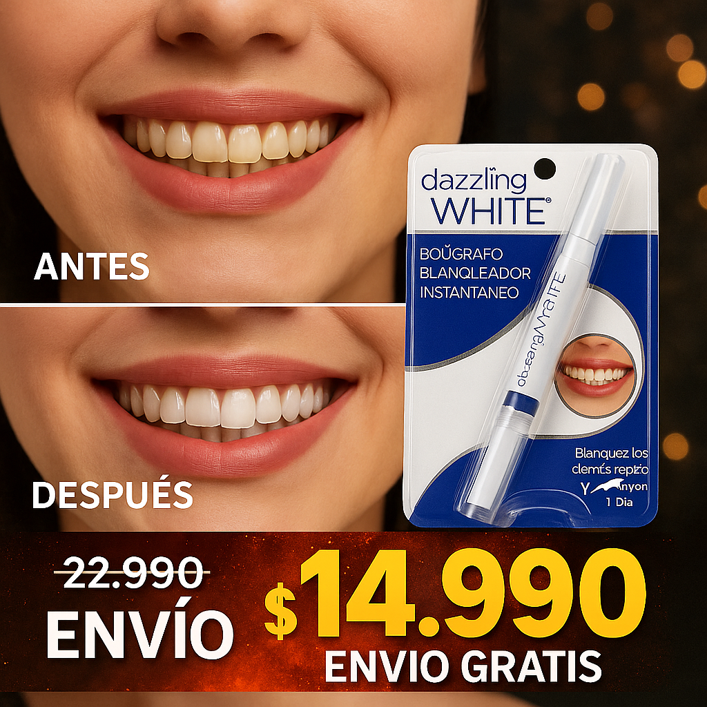 Lapiz Blanqueador De Dientes