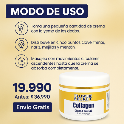 Crema Facial Premium – Colágeno & Blanqueamiento