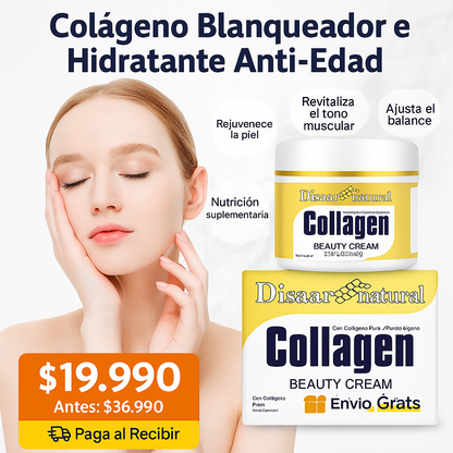 Crema Facial Premium – Colágeno & Blanqueamiento