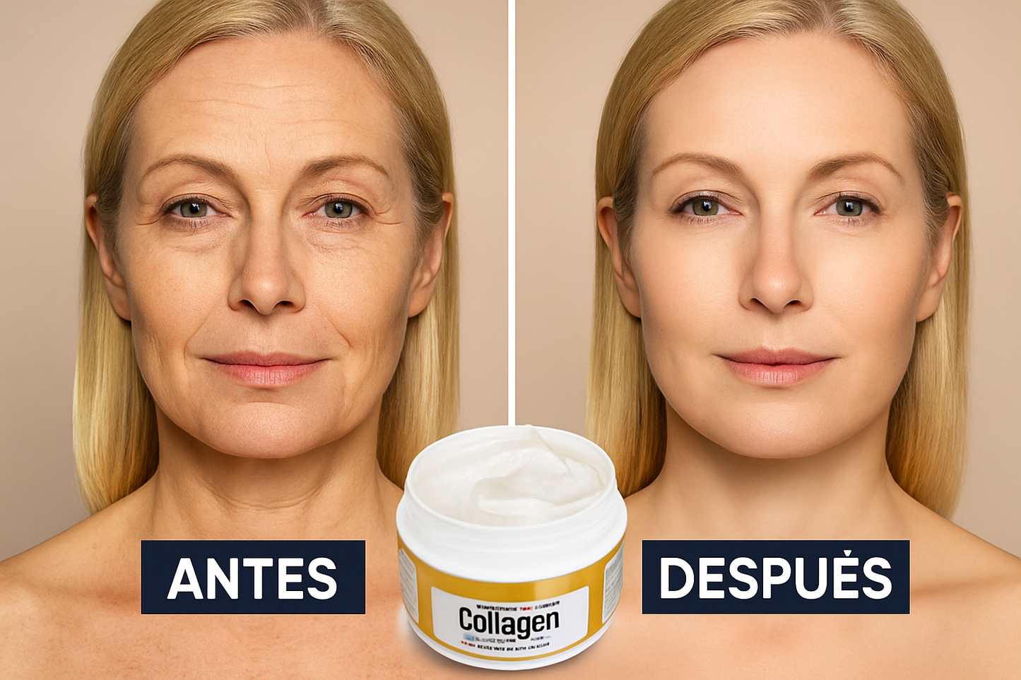 Crema Facial Premium – Colágeno & Blanqueamiento