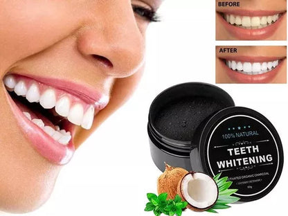 🦷 Recupera tu confianza, sonríe con seguridad ¡Blanqueador De Dientes Natural! 🌿 Con Carbón Activado! 🌟