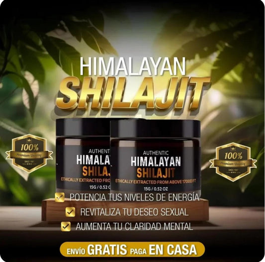 Deseo Sexual al 100% Energía al 100% Vida al 100% | Shilajit del Himalaya ⚡