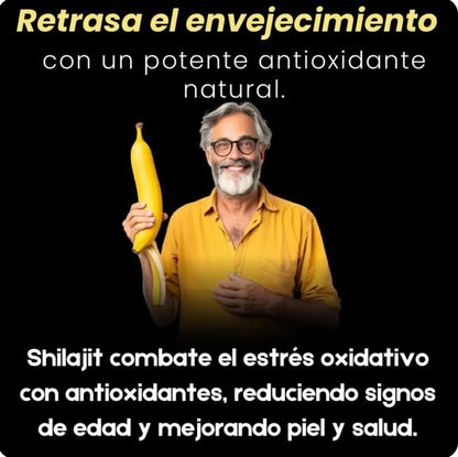 Deseo Sexual al 100% Energía al 100% Vida al 100% | Shilajit del Himalaya ⚡