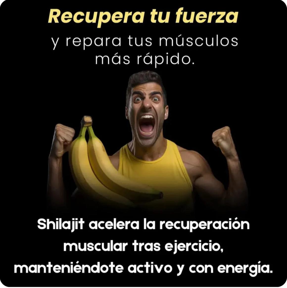 Deseo Sexual al 100% Energía al 100% Vida al 100% | Shilajit del Himalaya ⚡