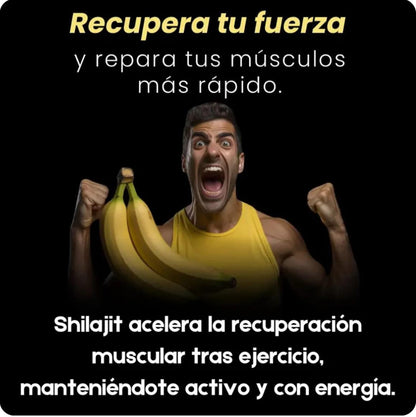 Deseo Sexual al 100% Energía al 100% Vida al 100% | Shilajit del Himalaya ⚡
