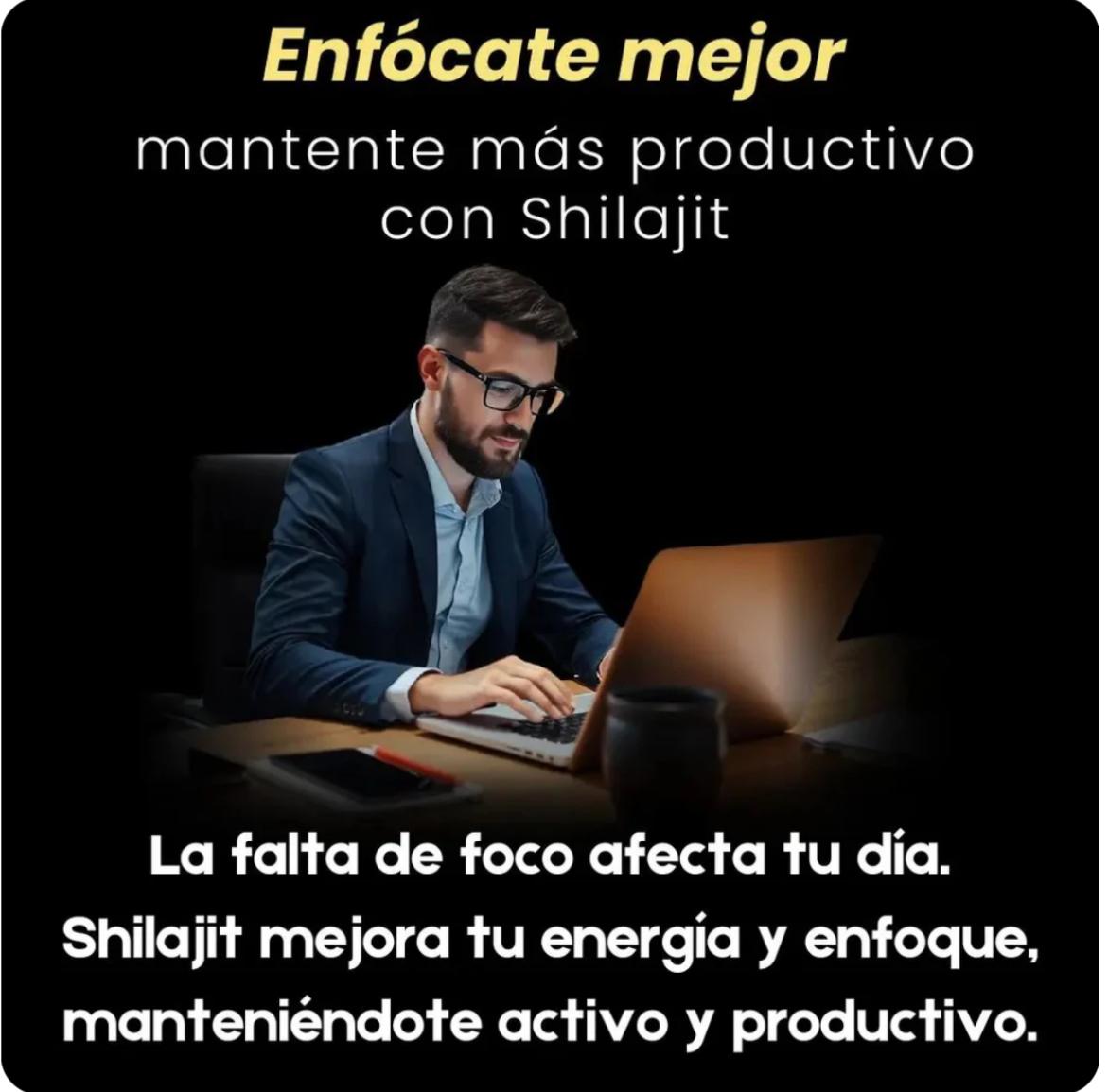 Deseo Sexual al 100% Energía al 100% Vida al 100% | Shilajit del Himalaya ⚡