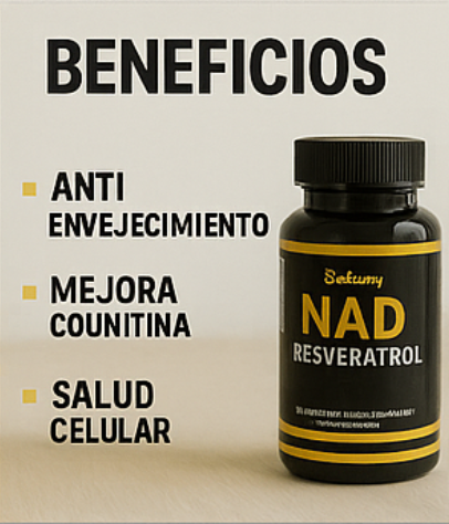Resveratol Nad+ Satoomi - 60 Capsulas