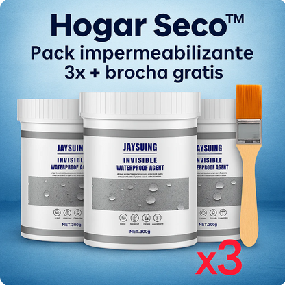 Hogar Seco - Pack x3 + Brocha GRATIS