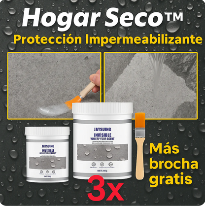 Hogar Seco - Pack x3 + Brocha GRATIS
